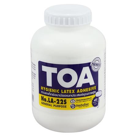 กาวลาเท็กซ์ทั่วไป TOA 16 ออนซ์ สีขาว_0