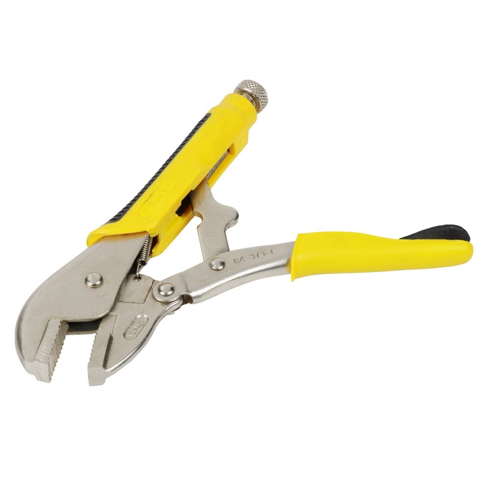 คีมล็อกปากตรง STANLEY 84-371 10 นิ้ว