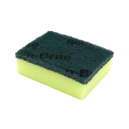 ฟองน้ำพร้อมใยขัด SCOTCH-BRITE 3x4 นิ้ว_1