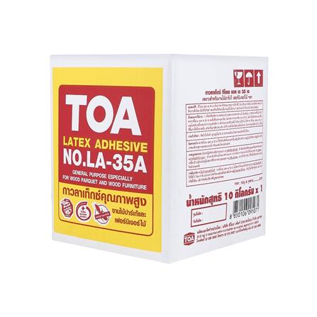 กาวลาเท็กซ์ งานไม้ TOA LA-35A 10 กก.