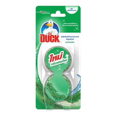 DEODORIZER CUBES TOILET DUCK 41g PACK2 FRESH PINE_0