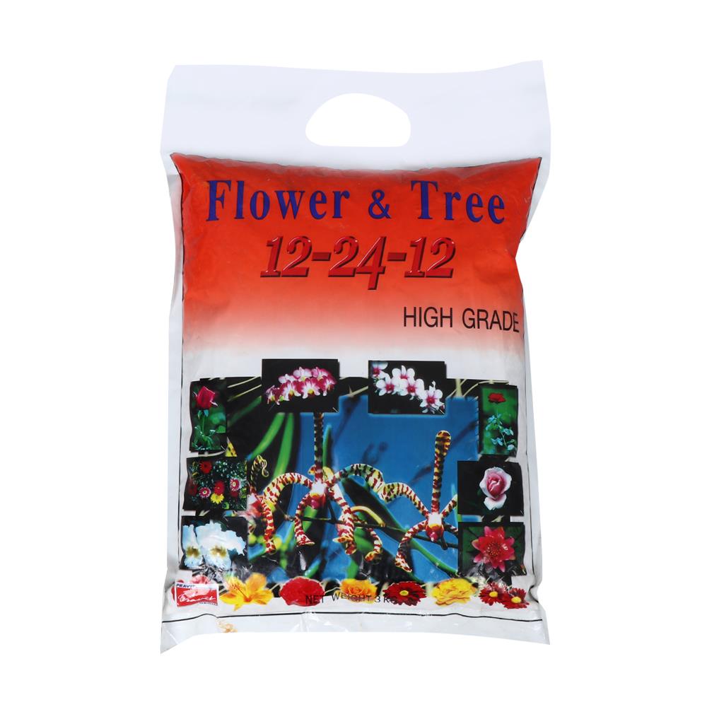 ปุ๋ยเคมี กระทิงลูกโลก 12-24-12 3 กก.