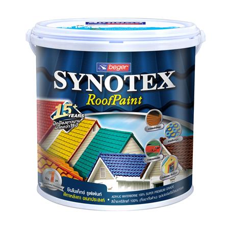 สีทาหลังคา ชนิดกึ่งเงากึ่งด้าน BEGER SYNOTEX R3019...