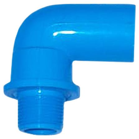 ข้องอเกลียวนอก ท่อน้ำไทย 3/4 นิ้ว สีฟ้า