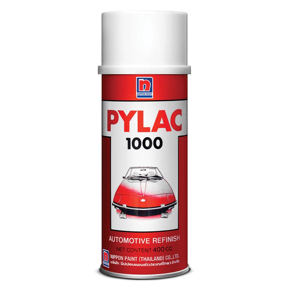 สีสเปรย์รองพื้น NIPPON PAINT PYLAC 1000 232/B สี SILVER 400 ซีซี