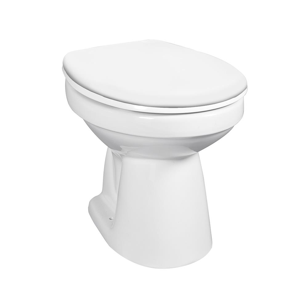 สุขภัณฑ์นั่งราบ STAR S-2701 สีขาว