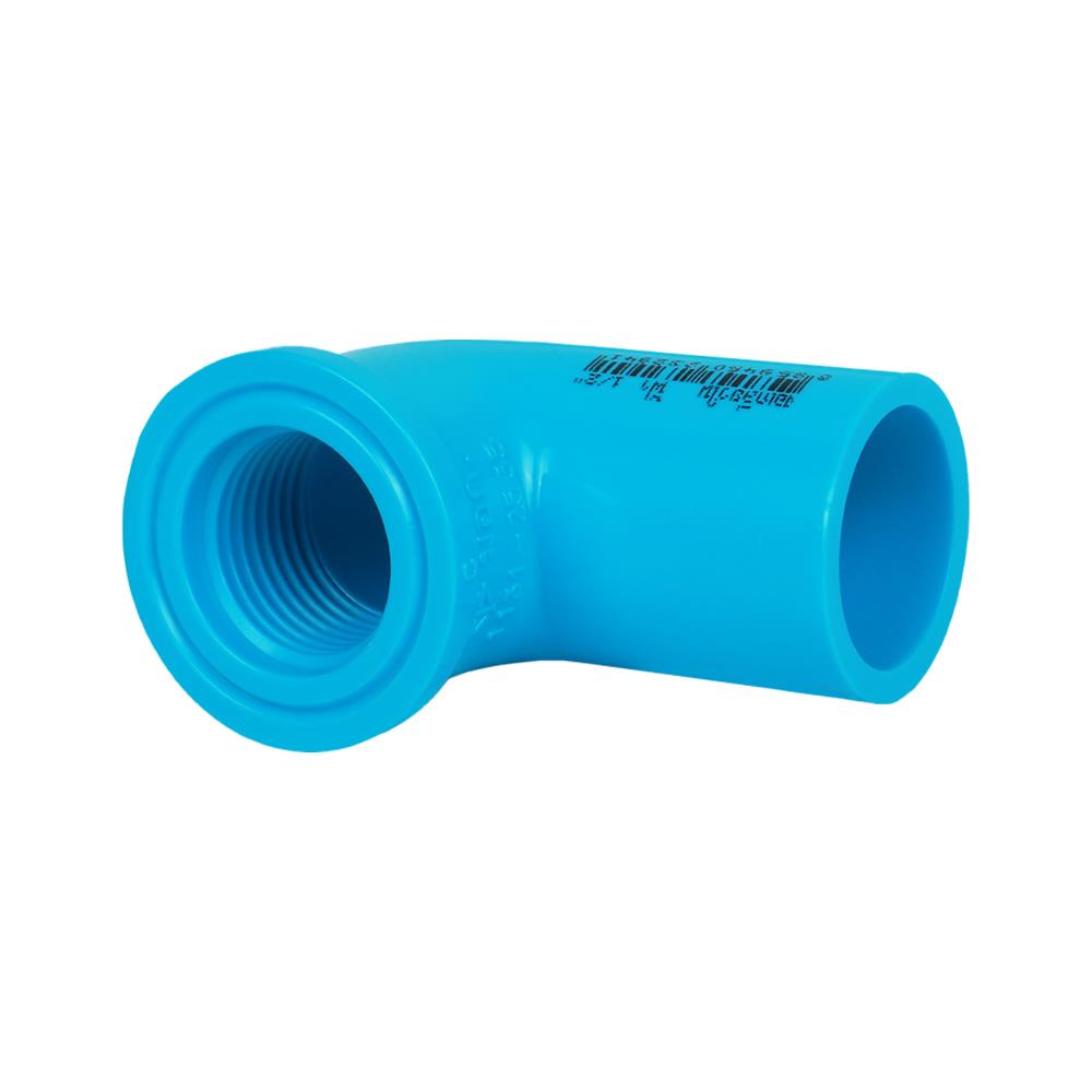 ข้องอเกลียวใน ท่อน้ำไทย 1/2" สีฟ้า