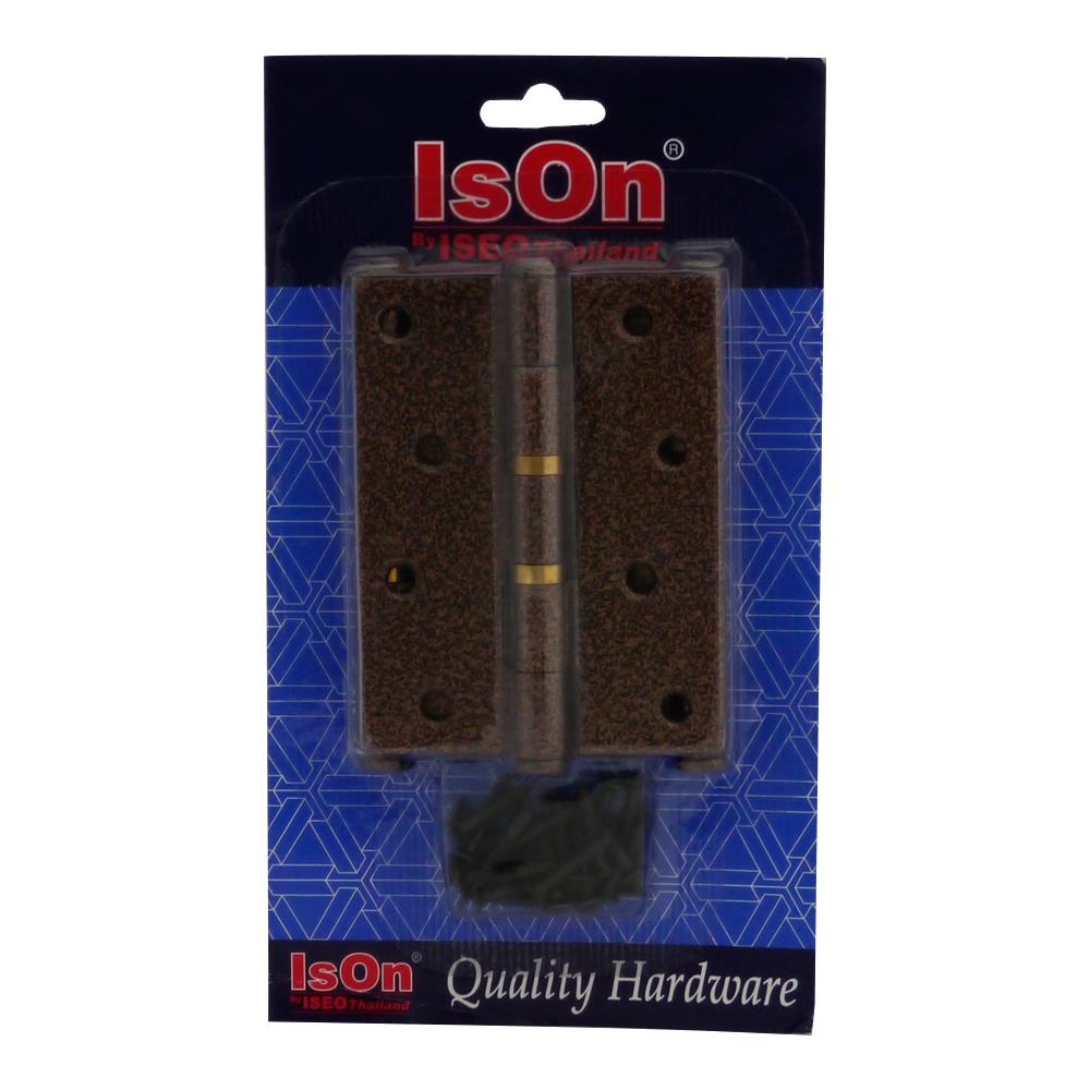 บานพับ 4X3 นิ้ว ISON 955413EA สีอีพ็อกซี่ แพ็ก 3 ชิ้น