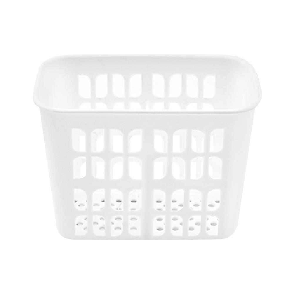 ที่ใส่อุปกรณ์ในครัว 2 ช่อง ทรงเหลี่ยม JCJ 1190 สีขาว