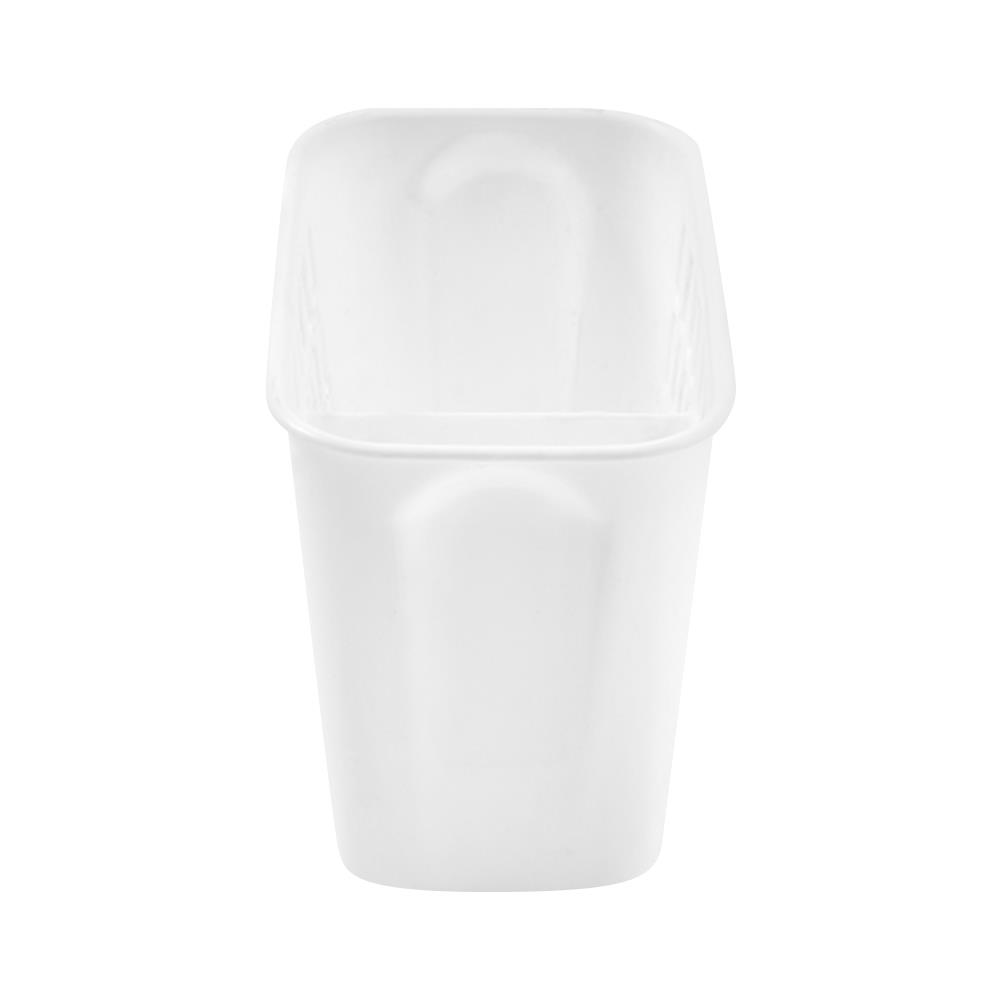 ที่ใส่อุปกรณ์ในครัว 2 ช่อง ทรงเหลี่ยม JCJ 1190 สีขาว