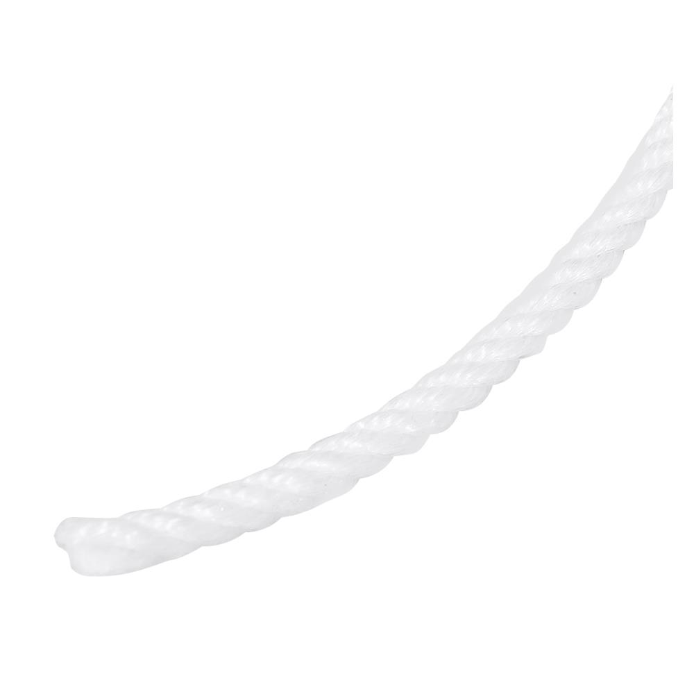 เชือกไนลอน 4 มม. x 285 ม. สีขาว