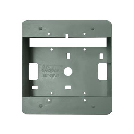 กล่องลอย JSN 4x4 นิ้ว  สีเทา