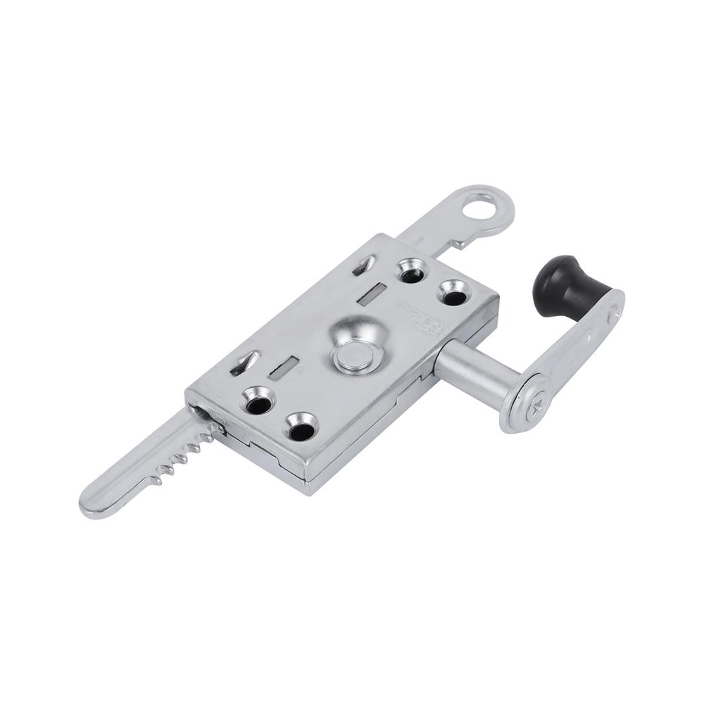 มือหมุนบานเกล็ด DEXZON สีเงิน