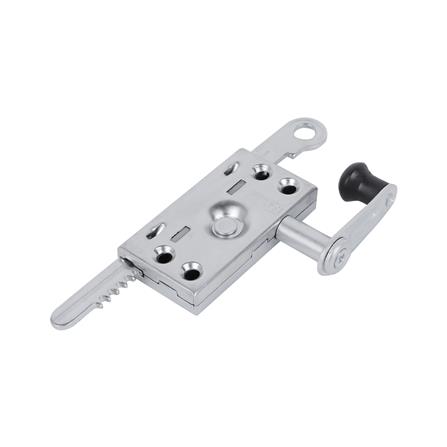 มือหมุนบานเกล็ด DEXZON สีเงิน_0