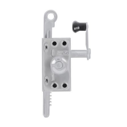 มือหมุนบานเกล็ด DEXZON สีเงิน_1