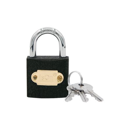 กุญแจสปริง ISON 32 มม. สีดำ_0