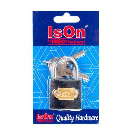 กุญแจสปริง ISON 32 มม. สีดำ_1