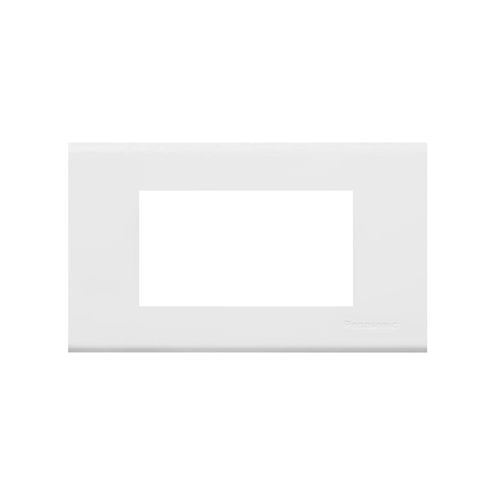 หน้ากาก 3 ช่อง PANASONIC WEG6803WK สีขาว