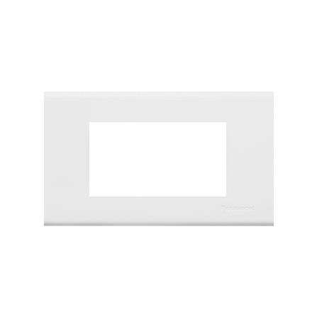 หน้ากาก 3 ช่อง PANASONIC WEG6803WK สีขาว