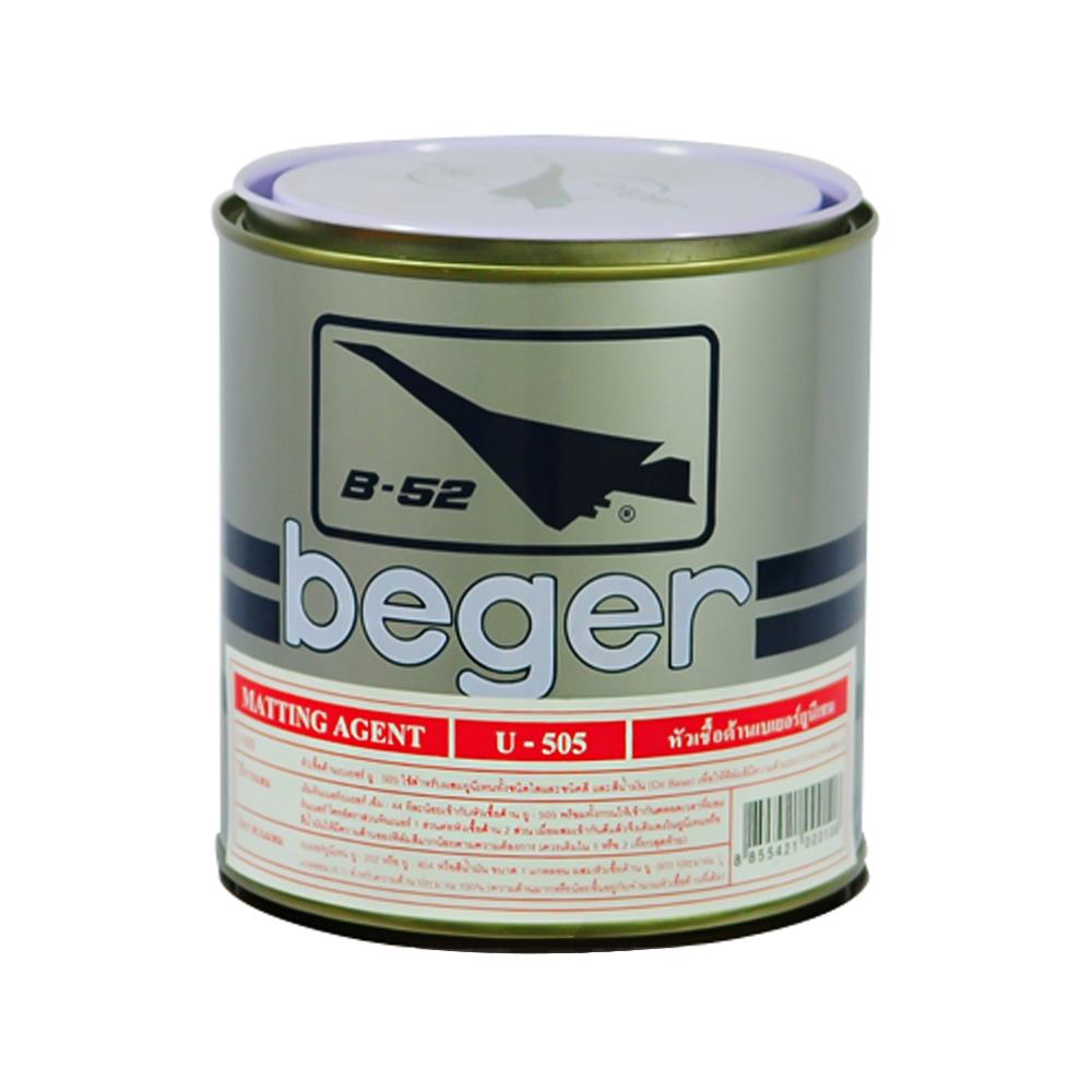 สีอุตสาหกรรมหัวเชื้อด้านยูนีเทนเร่งการเซ็ทตัว BEGER B52 U-505 1/4 แกลลอน