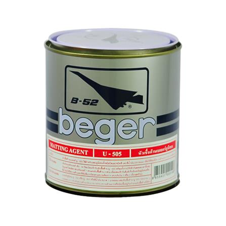 สีอุตสาหกรรมหัวเชื้อด้านยูนีเทนเร่งการเซ็ทตัว BEGER B52 U-505 1/4 แกลลอน_0