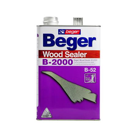 สีรองพื้นไม้ BEGER WOOD SEALER B2000 1/4 แกลลอน