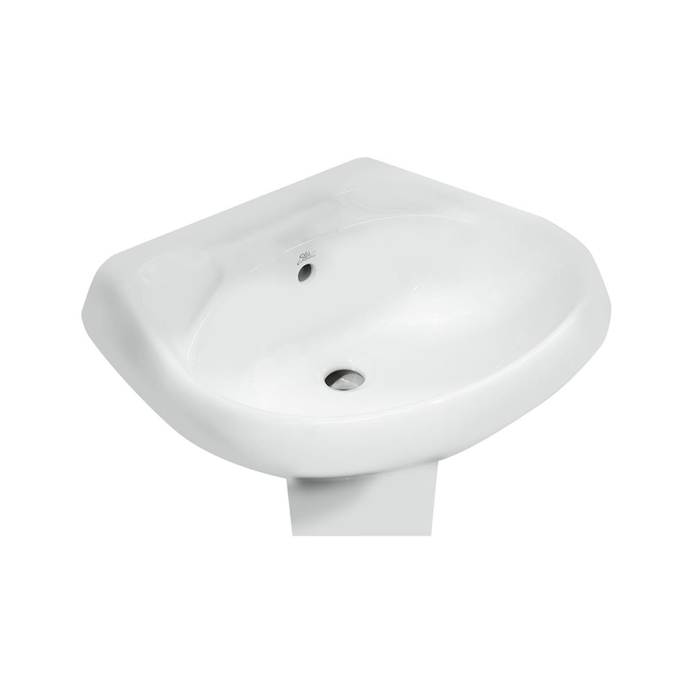 อ่างล้างหน้าพร้อมขาตั้ง STAR S-4502/4592 สีขาว