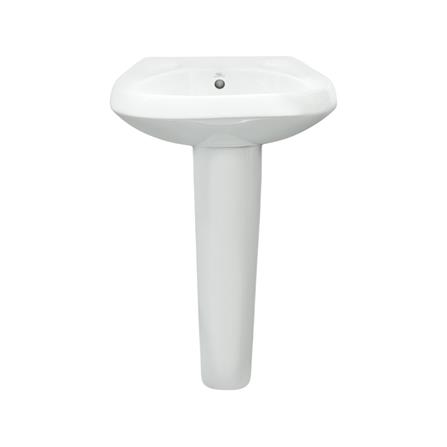 อ่างล้างหน้าพร้อมขาตั้ง STAR S-4502/4592 สีขาว_1