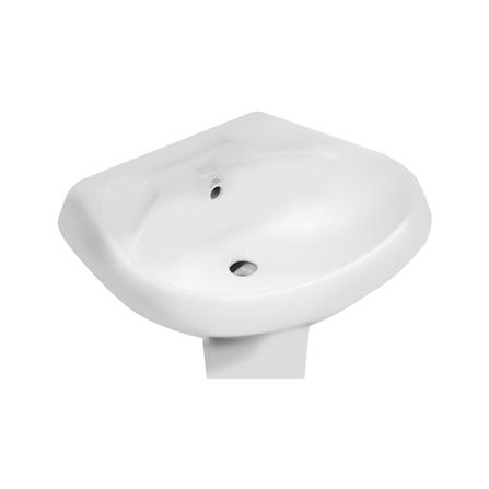 อ่างล้างหน้าพร้อมขาตั้ง STAR S-4502/4592 สีขาว_2