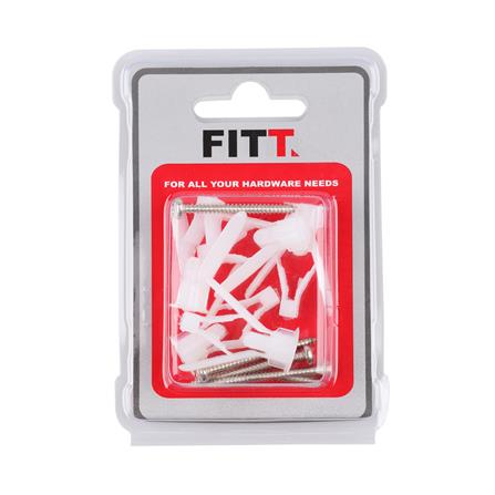 พุกพลาสติก พร้อมสกรู FITT_1