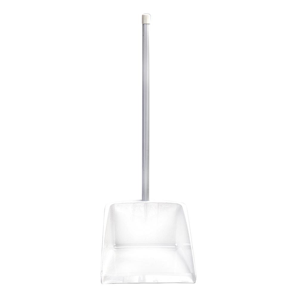 ที่โกยผงพลาสติก ด้ามยาวJCJ 1901 11 นิ้ว สีขาว