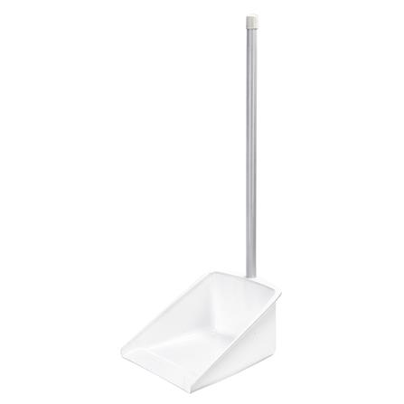 ที่โกยผงพลาสติก ด้ามยาวJCJ 1901 11 นิ้ว สีขาว