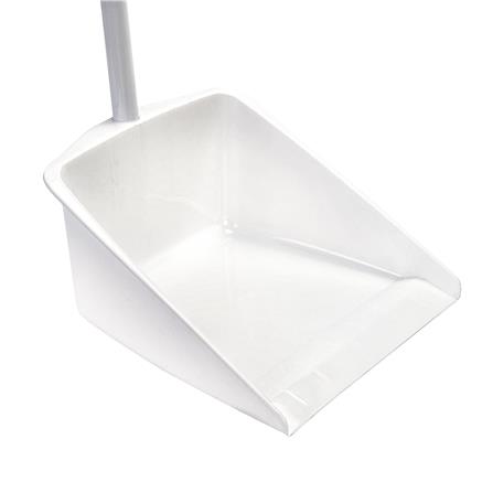 ที่โกยผงพลาสติก ด้ามยาวJCJ 1901 11 นิ้ว สีขาว_3