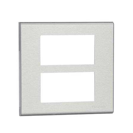 หน้ากาก 6 ช่อง PANASONIC WEG6506K สีเทา