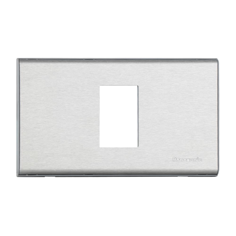 หน้ากาก 1 ช่อง PANASONIC WEG6501K สีเทา