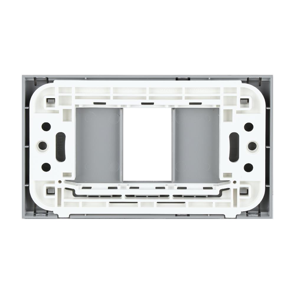 หน้ากาก 1 ช่อง PANASONIC WEG6501K สีเทา