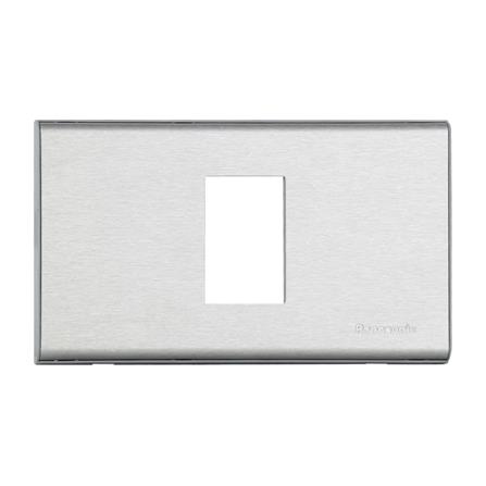 หน้ากาก 1 ช่อง PANASONIC WEG6501K สีเทา