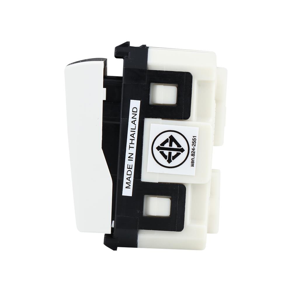 สวิตช์กดกระดิ่ง 1 ช่อง PANASONIC WEG5401-7  สีขาว
