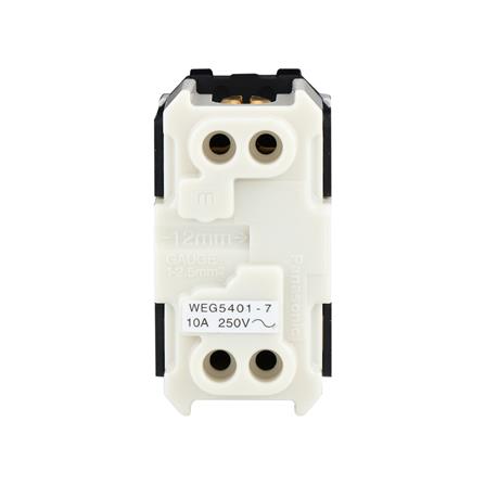 สวิตช์กดกระดิ่ง 1 ช่อง PANASONIC WEG5401-7  สีขาว_2
