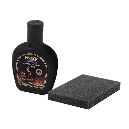 น้ำยาเช็ดเคลือบเงาผลิตภัณฑ์หนัง WAXY 125 มล._0