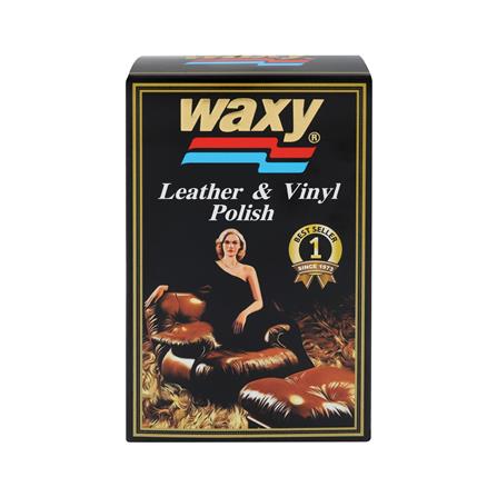 น้ำยาเช็ดเคลือบเงาผลิตภัณฑ์หนัง WAXY 125 มล._3
