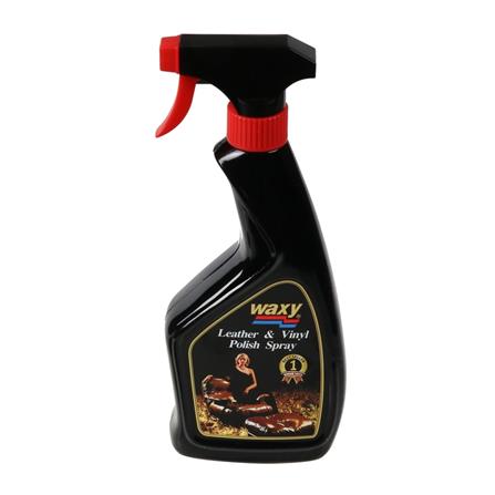 น้ำยาเช็ดเคลือบเงาผลิตภัณฑ์หนัง WAXY 450 มล._1