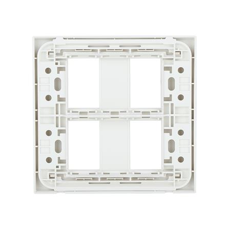 หน้ากาก 4 ช่อง PANASONIC WEG6804W สีขาว_1