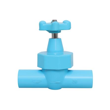 ประตูน้ำ PVC ท่อน้ำไทย 3/4 นิ้ว สีฟ้า_1