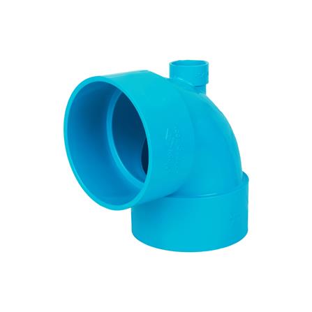 ข้องออากาศ 90 องศา ท่อน้ำไทย 4 นิ้วx1 นิ้ว สีฟ้า_0