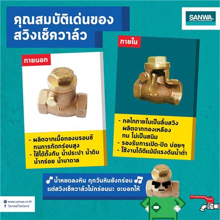 เช็ควาล์วสวิง SANWA 1 นิ้ว_3