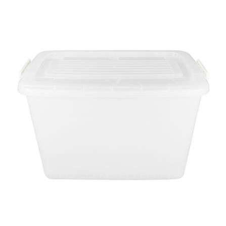 กล่องเก็บของ มีล้อ ฝาล็อค K800 80 ลิตร สีขาว_0