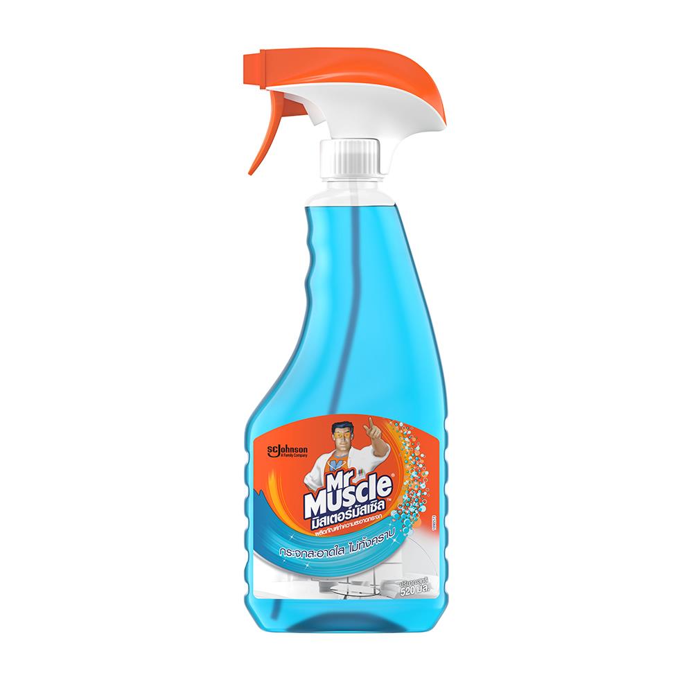 น้ำยาทำความสะอาดกระจก MR.MUSCLE 520 มล.