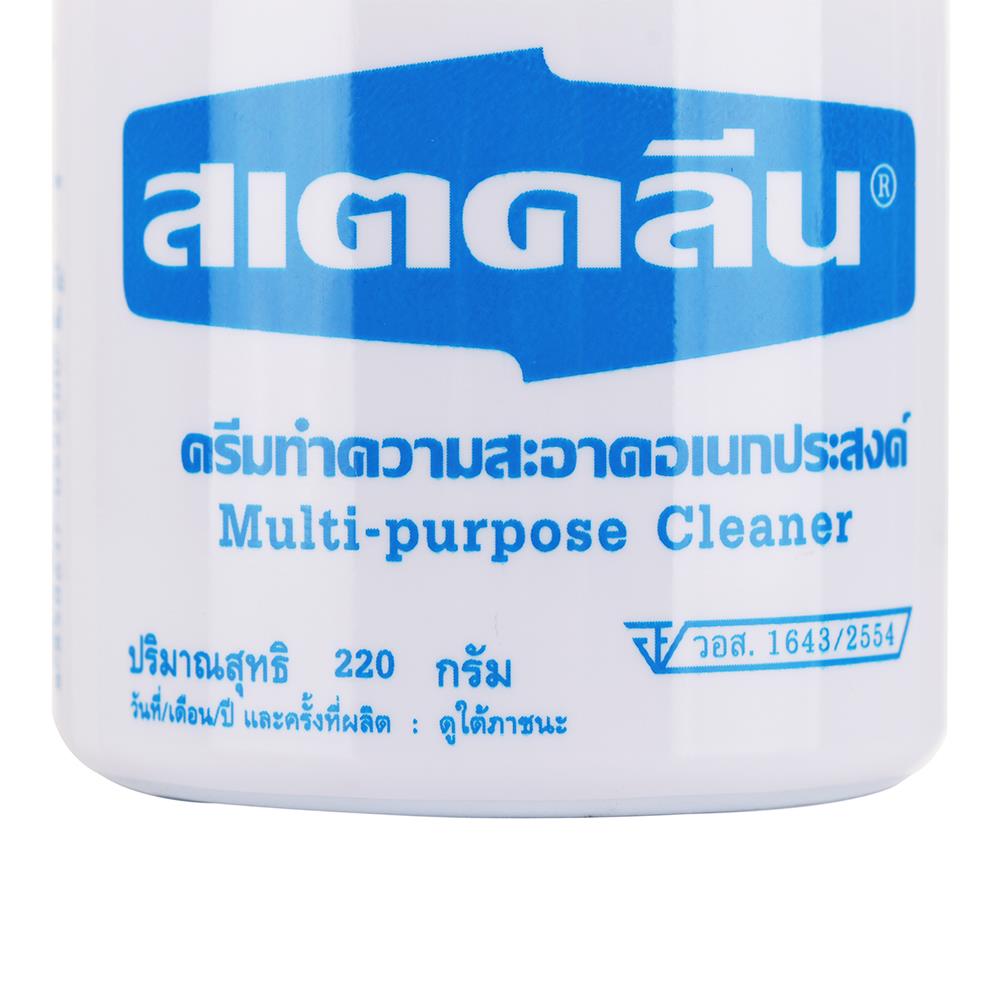 ครีมทำความสะอาดพื้นผิวทั่วไป สเตคลีน 220g