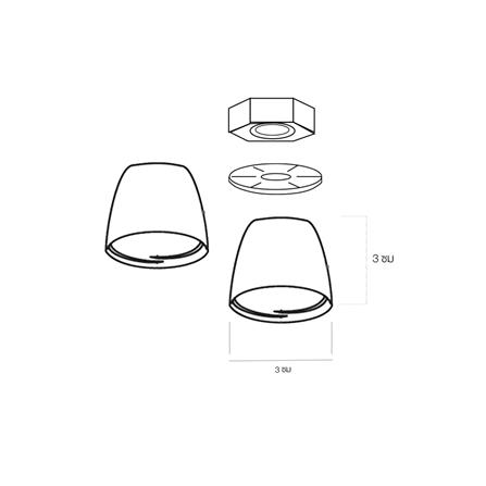 ฝาครอบน็อตยึดโถส้วม FLUIDMASTER FL-7115_1